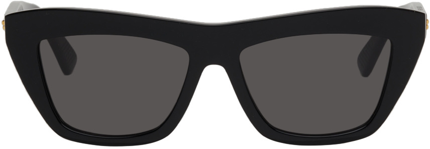 Bottega Veneta Black Cat-Eye Classic Sunglasses