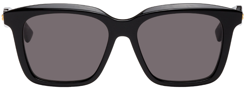 Bottega Veneta Black 54 Sunglasses
