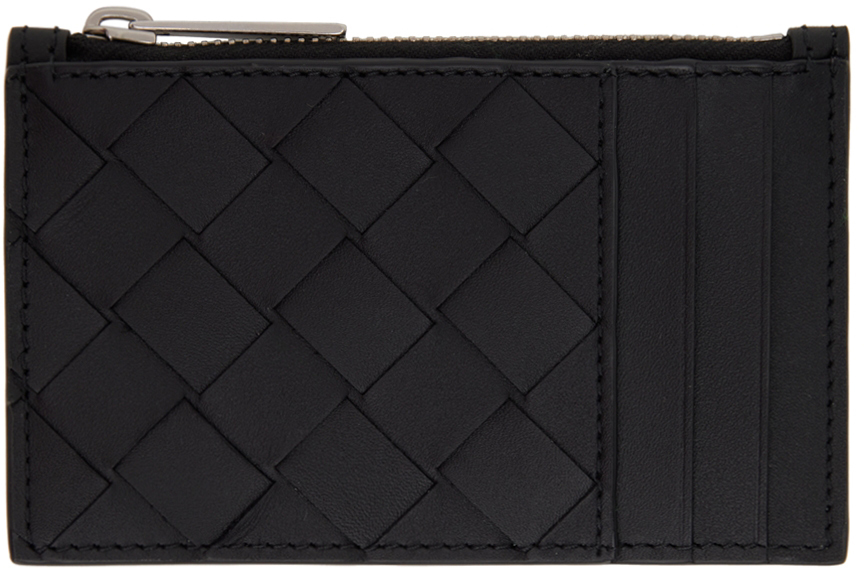 Bottega Veneta Intrecciato Zipped Card Case