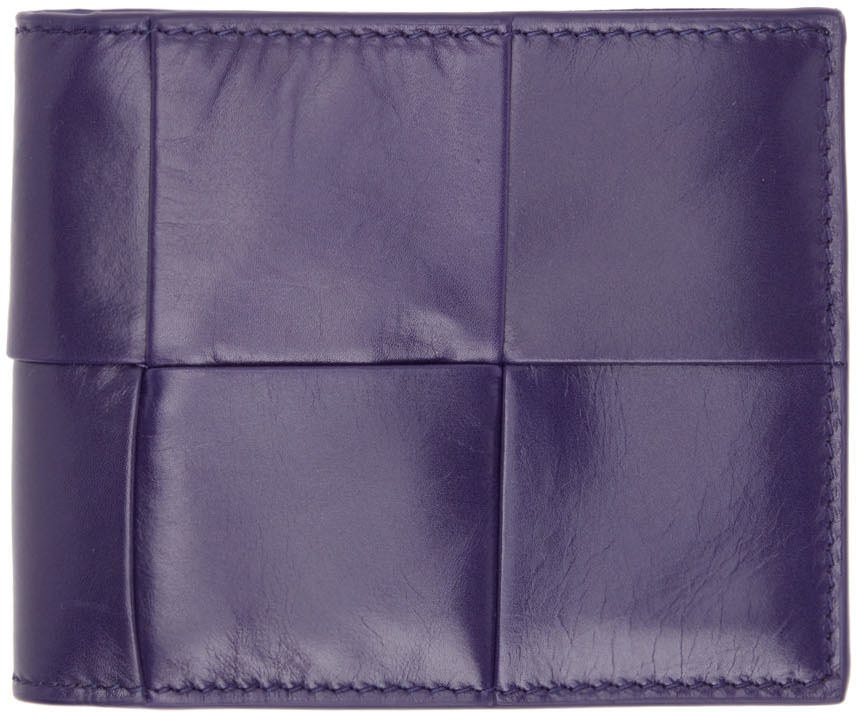 Bottega veneta shop purple wallet