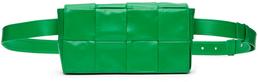 Bottega Veneta Green Cassette Belt Pouch