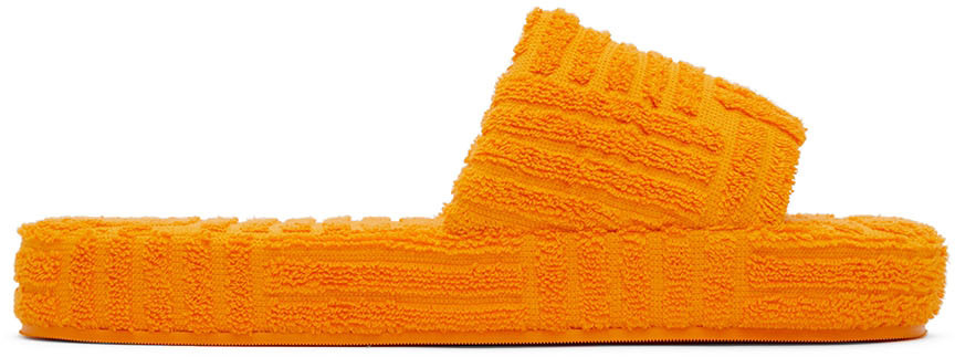 Orange Resort Sponge Sandals