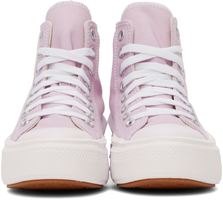Converse Pink Chuck Taylor All Star Lift High Sneakers | Smart Closet