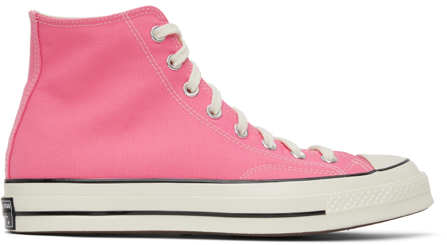 Converse Pink Chuck 70 Recycled Sneakers In Pink/egret/black | ModeSens