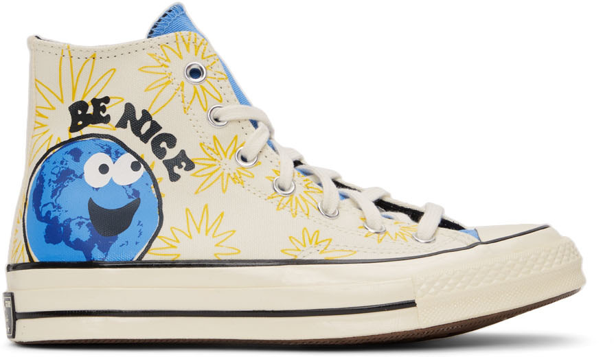 Converse Multicolor 'Be Nice' Floral Chuck 70 Sneakers