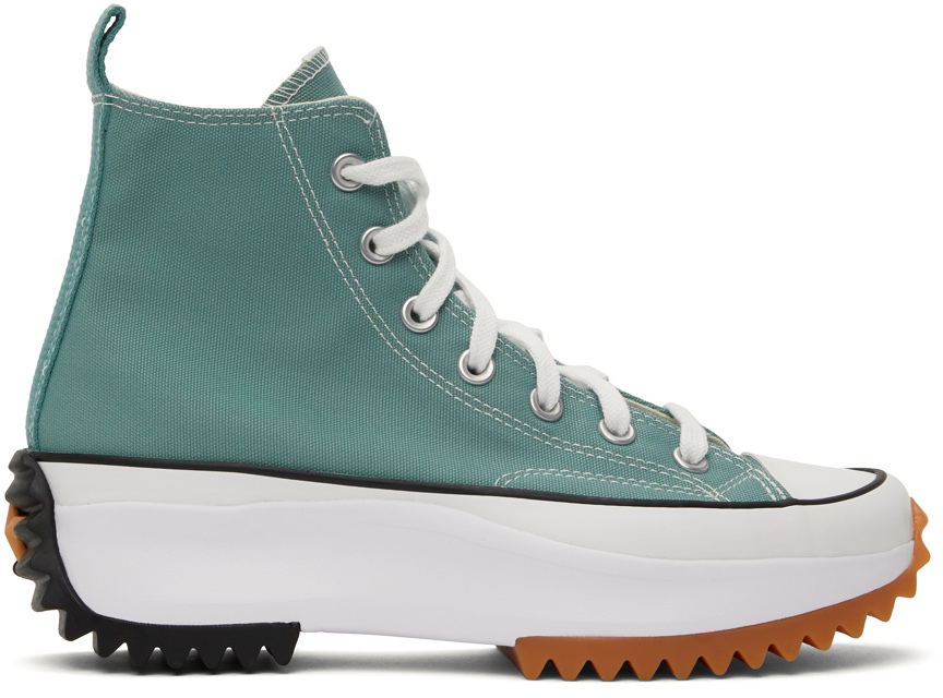 Blue Run Star Hike Sneakers by Converse on Sale