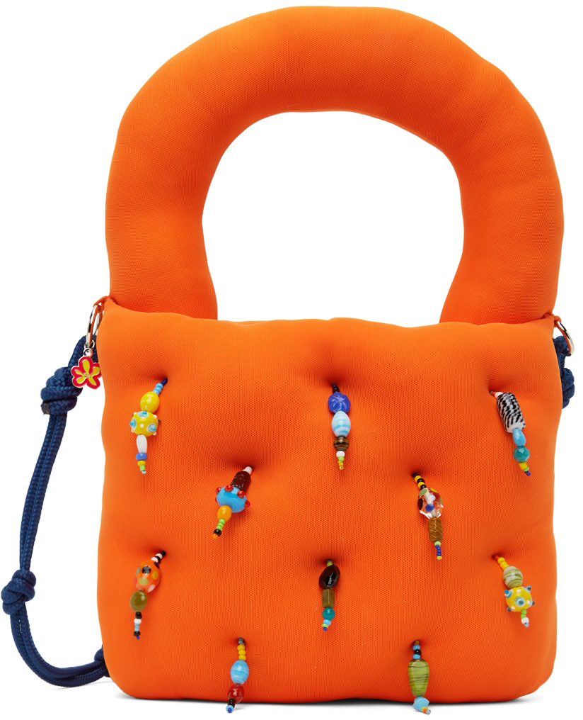 Marshall Columbia SSENSE Exclusive Orange Plush Shoulder Bag