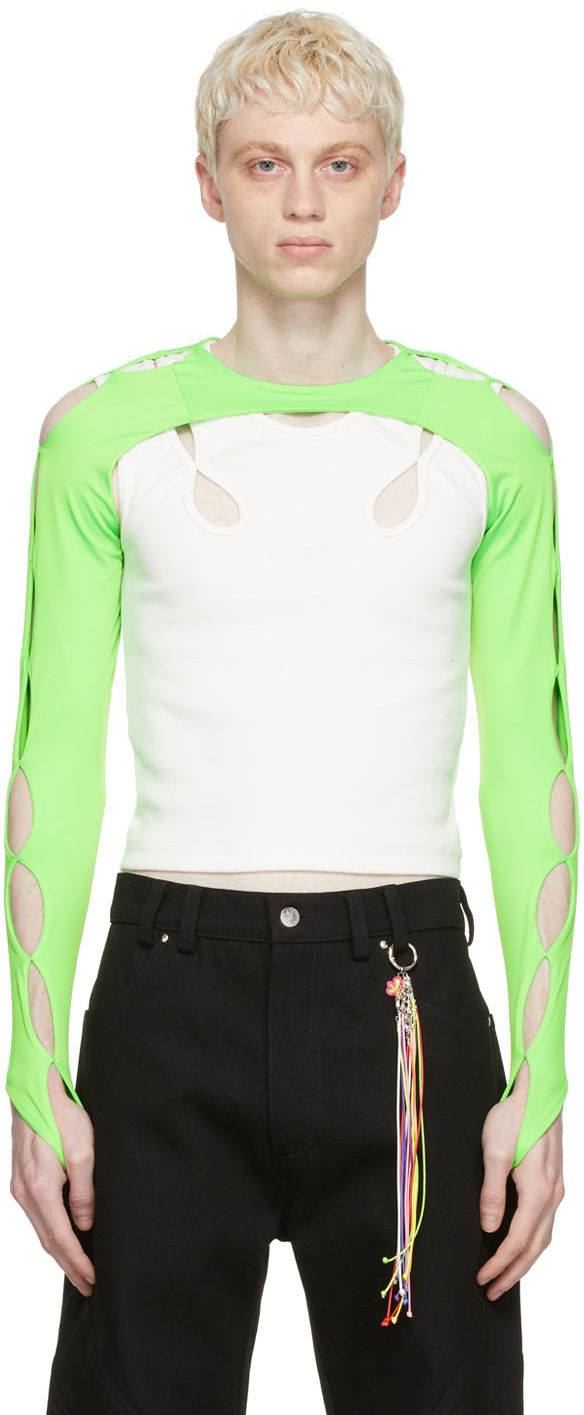 Marshall Columbia Ssense Exclusive Green T-shirt In Lime