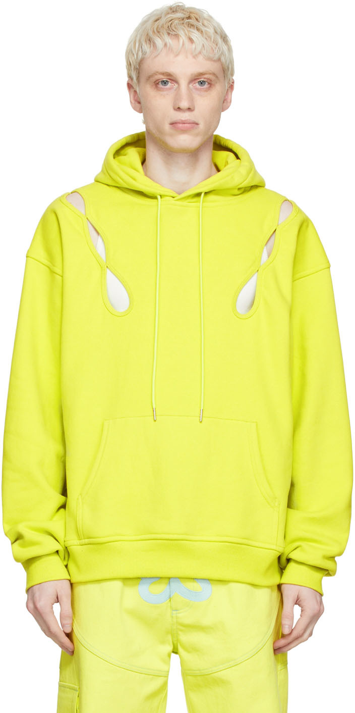 Marshall Columbia Ssense Exclusive Green Hoodie In Lime