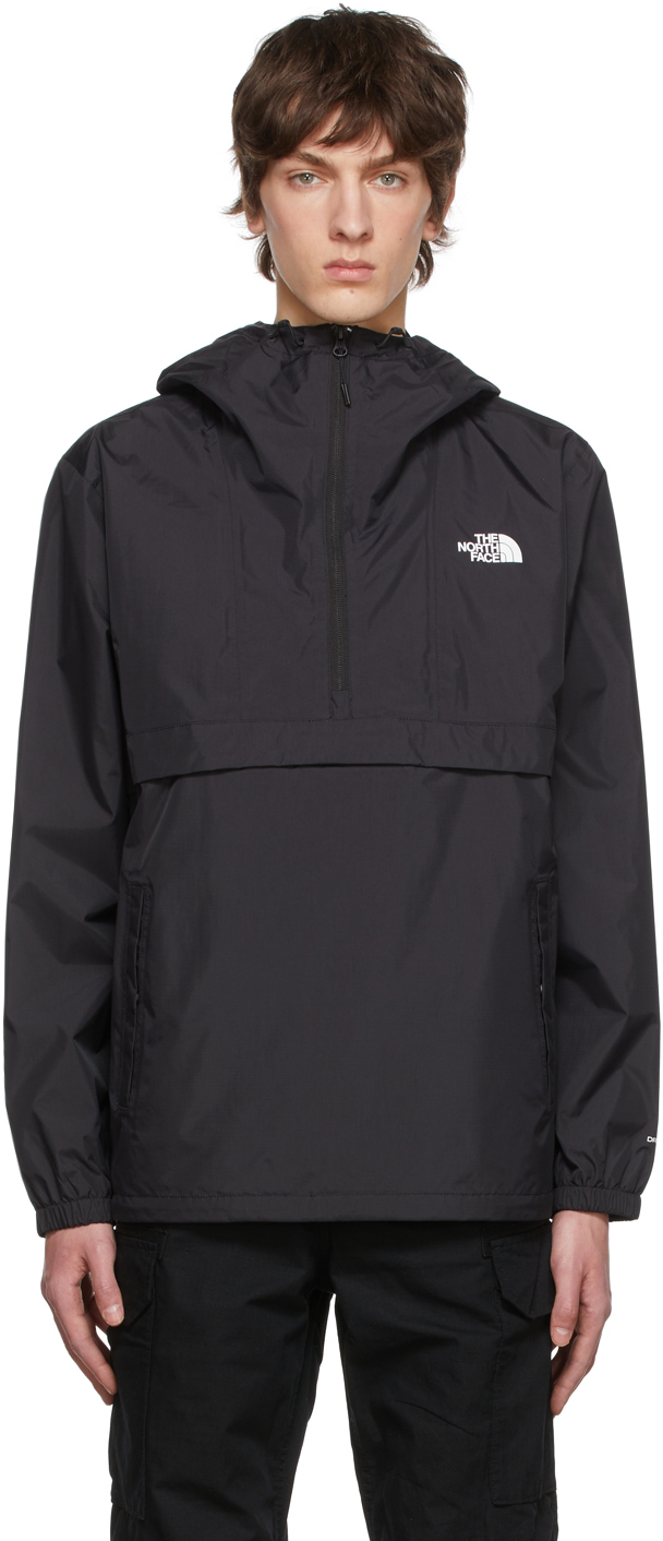The North Face: Black Antora Anorak Jacket | SSENSE UK