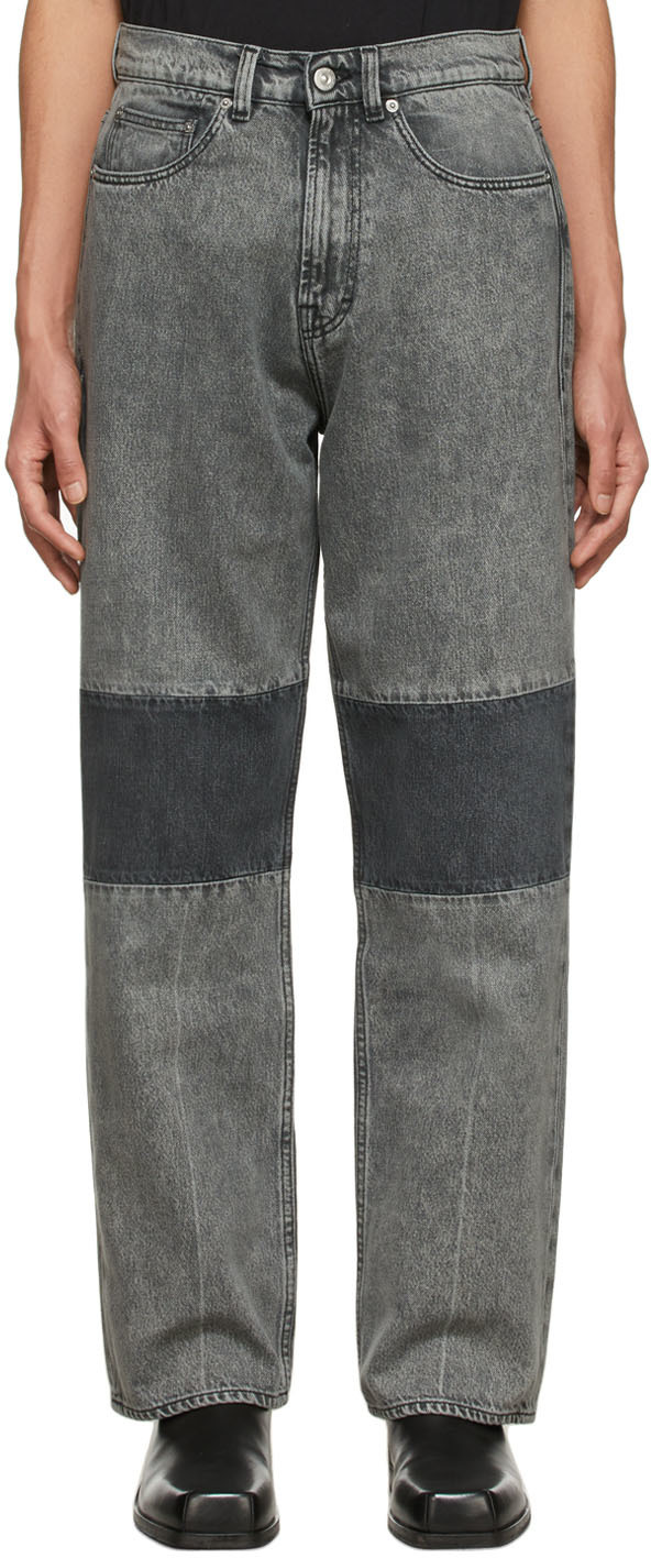 Grey Extended Third Cut Jeans