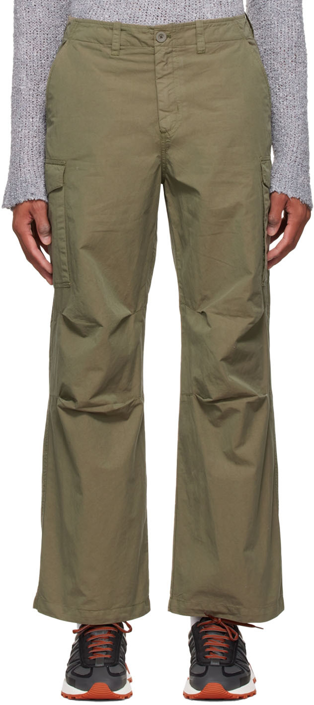 Green Trekking Cargo Pants