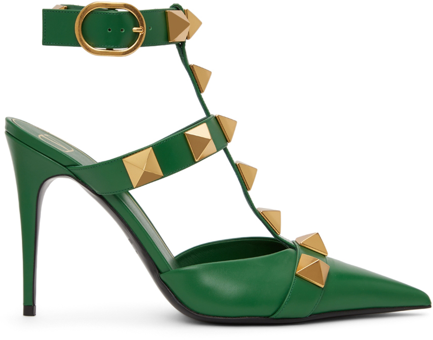 valentino shoes green