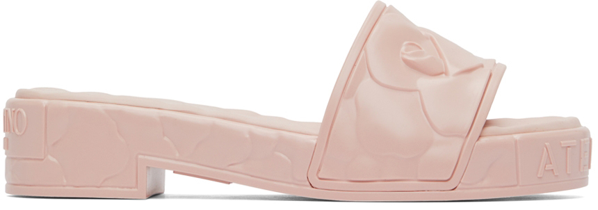 Valentino Garavani Pink 03 Rose Edition Atelier Heeled Sandals
