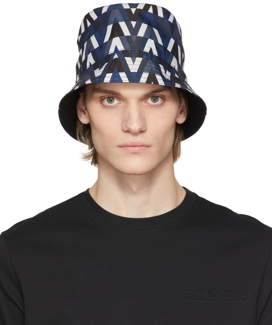 Valentino Garavani Men's Iconographe Bucket Hat