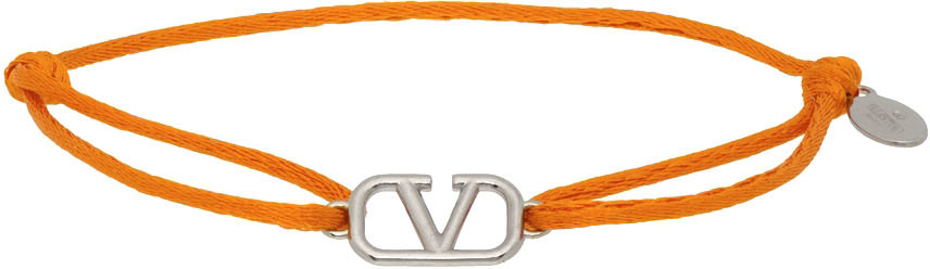 Orange VLogo Signature Bracelet