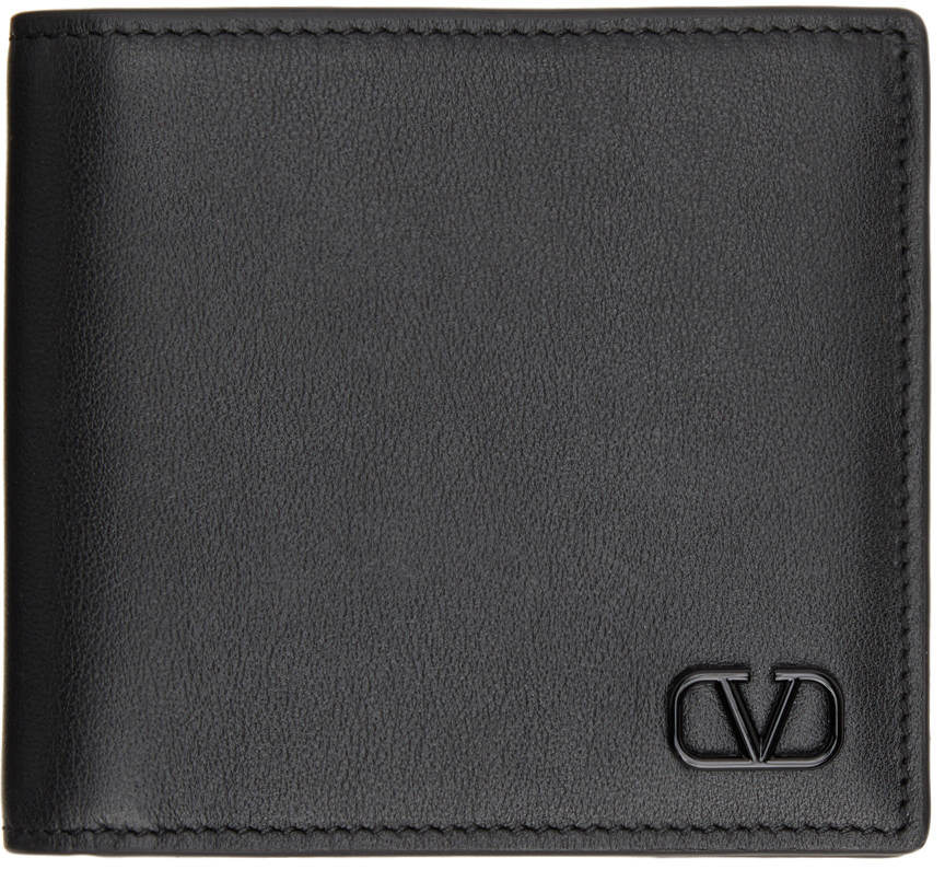 Black VLogo Wallet