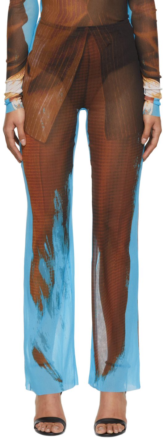 Jean Paul Gaultier Brown \u0026 Blue Tennis 