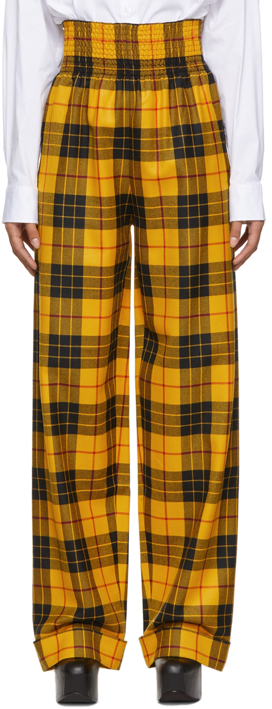 Discover 79+ yellow tartan trousers - in.cdgdbentre