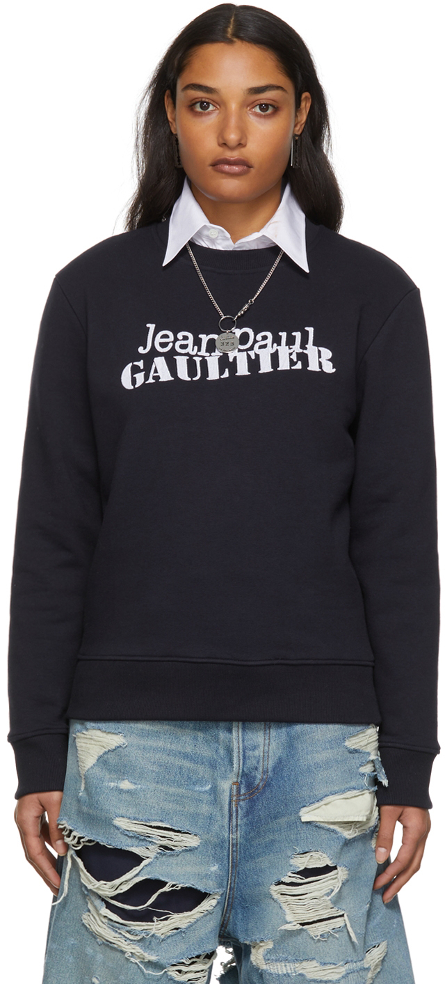 Jean-Paul Gaultier Homme Fur Collar Zip Up Sweater