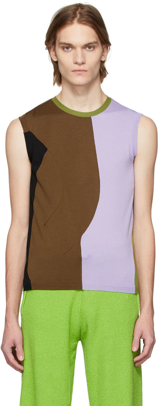 SSENSE Exclusive Multicolor Knit Tank Top