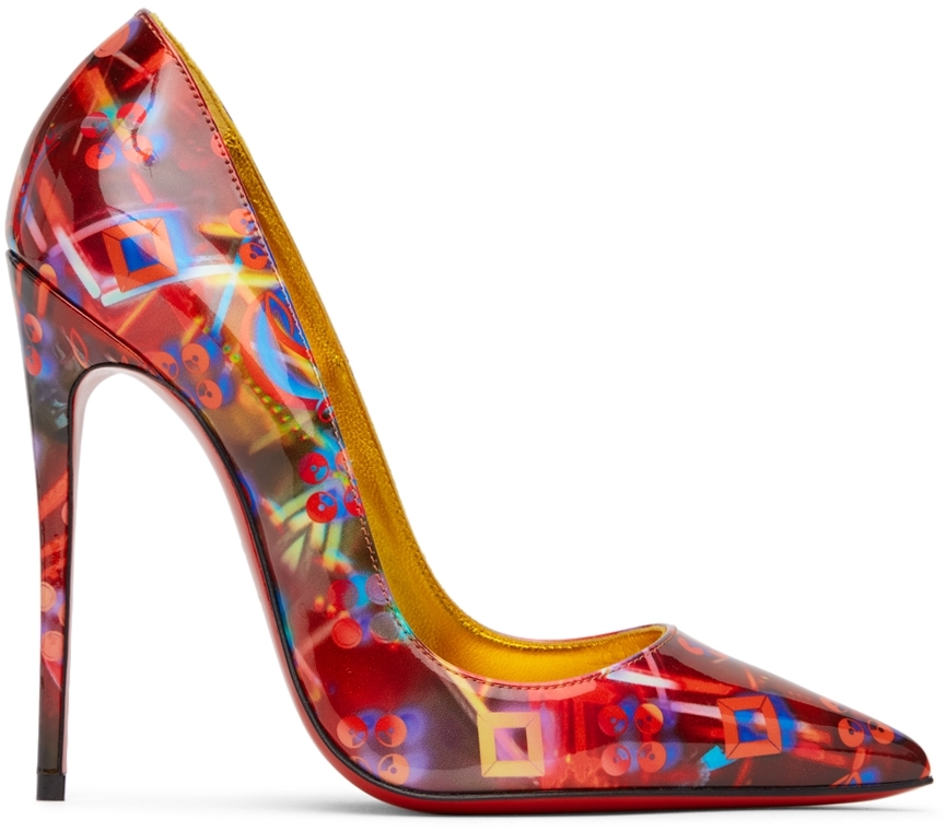 Christian Louboutin Multicolor So Kate 120mm Heels