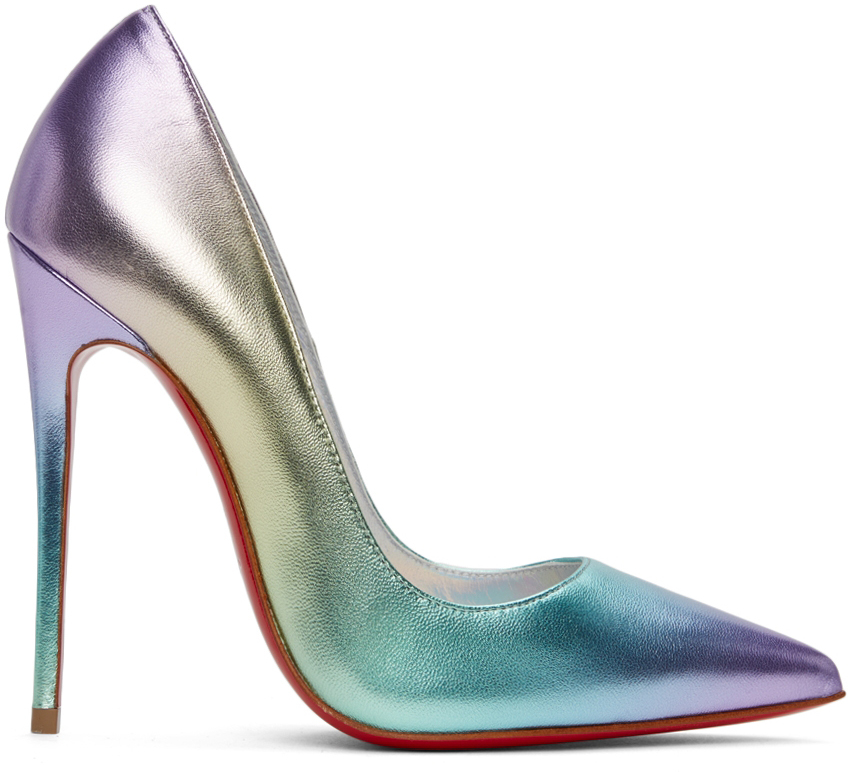 christian louboutin low heel shoes