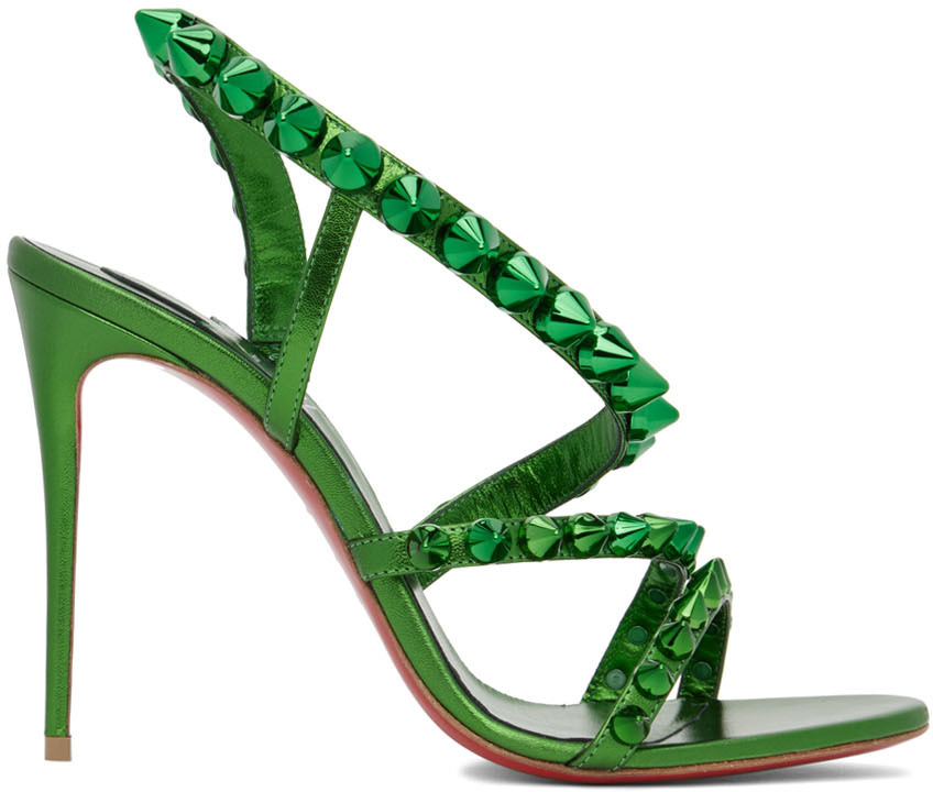 christian louboutin studded sandals