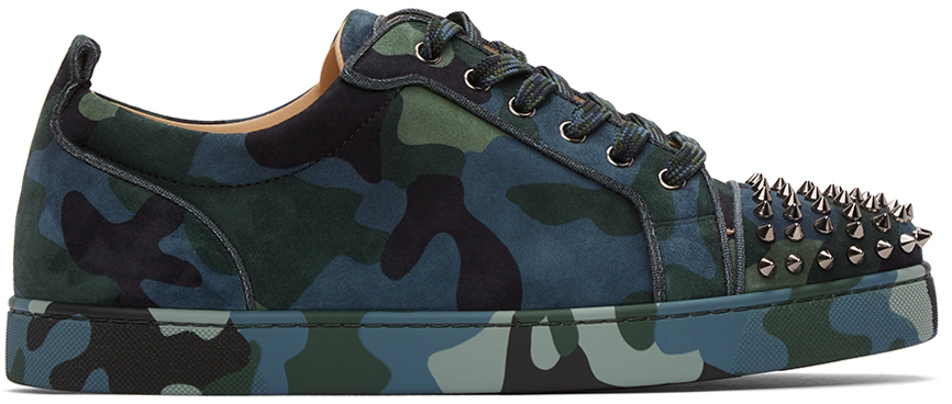 Blue & Green Louis Junior Spikes Orlato Sneakers