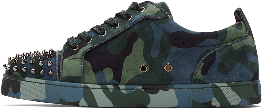Louis Orlato Camouflage Sneakers in Multicoloured - Christian Louboutin