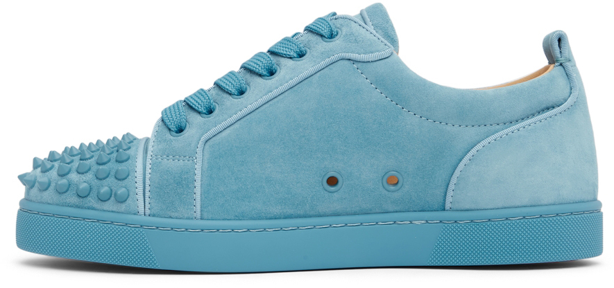 Christian Louboutin LOUBISHARK Mens Suede Low Top Sneakers Shoes Ombre $995