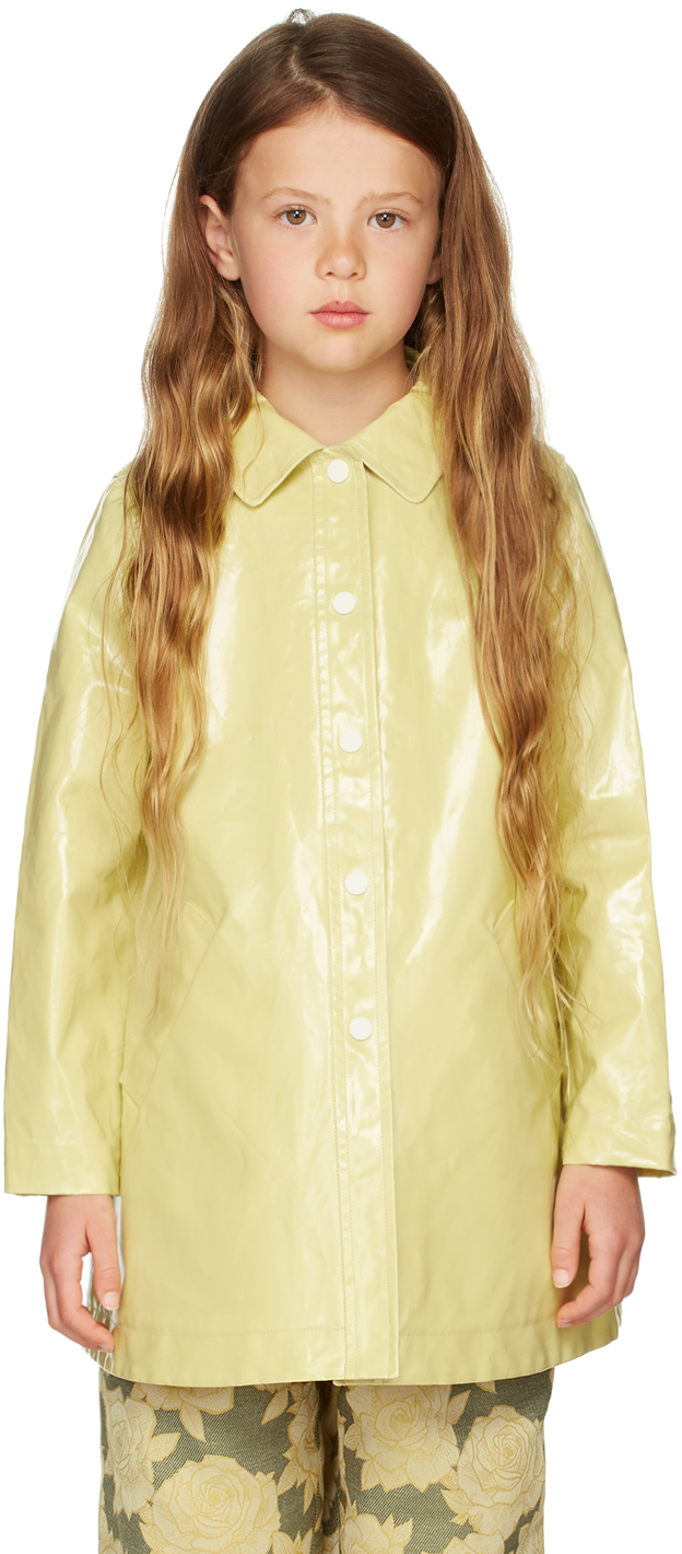 Kids mustard clearance coat