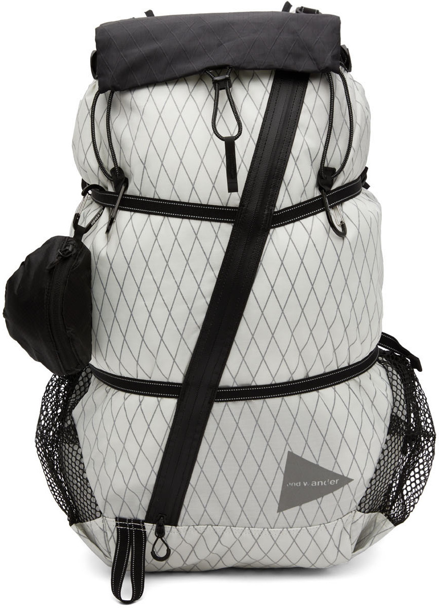 and wander White X-Pac 45L Backpack