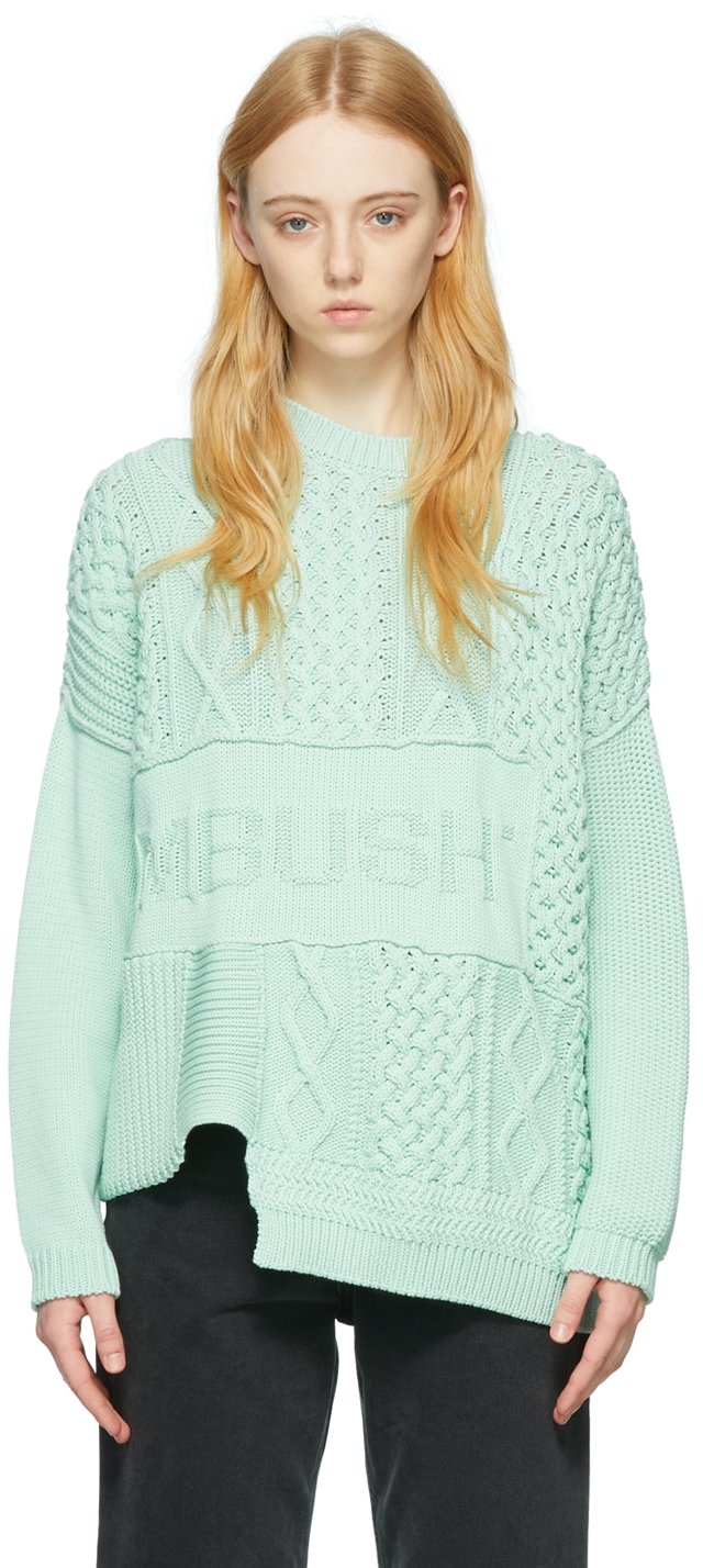 Green Cotton Sweater