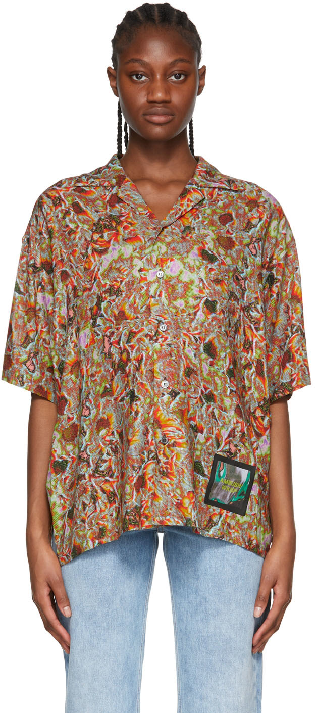 Multicolor Viscose Shirt