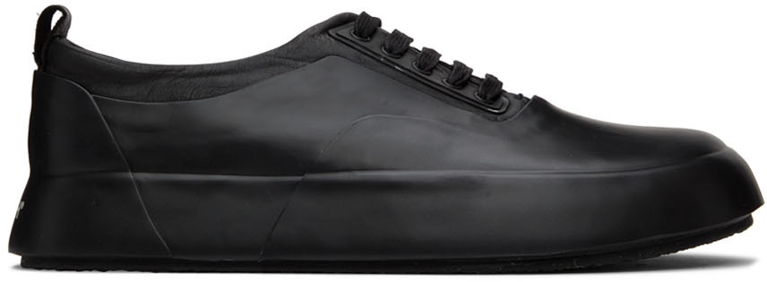 Black Mix Low Sneakers