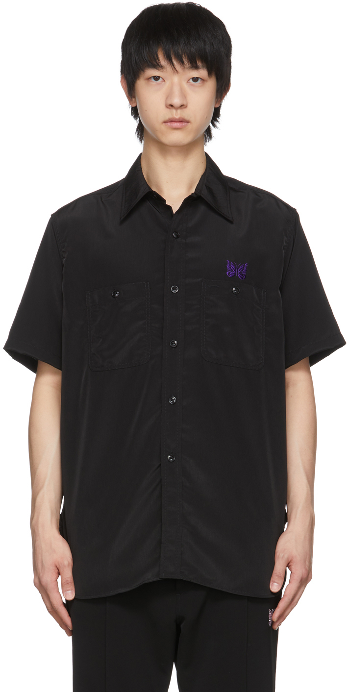 Black Work Shirt by NEEDLES on Sale