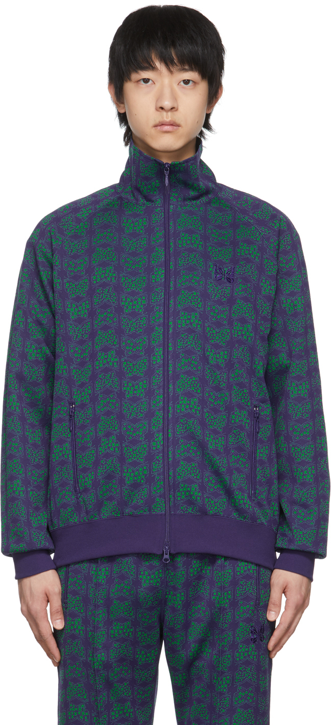 Purple & Green Track Jacket