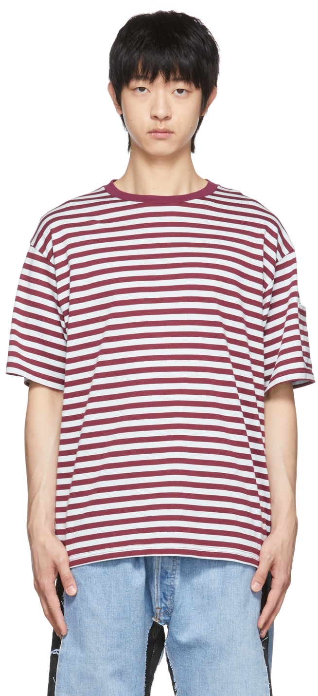 needles striped tee