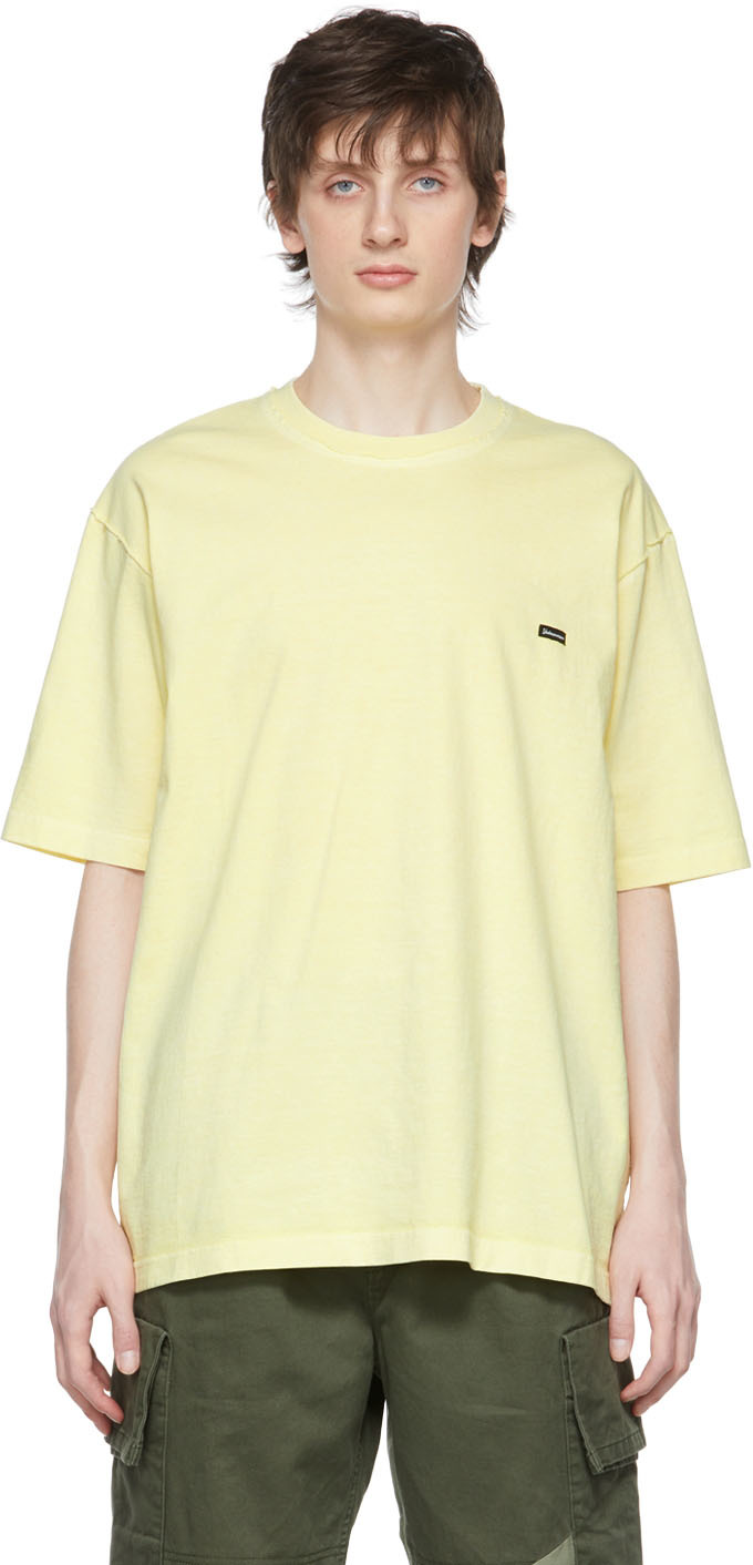 【関税込み】Undercoverism イエロー コットン Tシャツ Undercoverismのイエロー コットン Tシャツがセール中