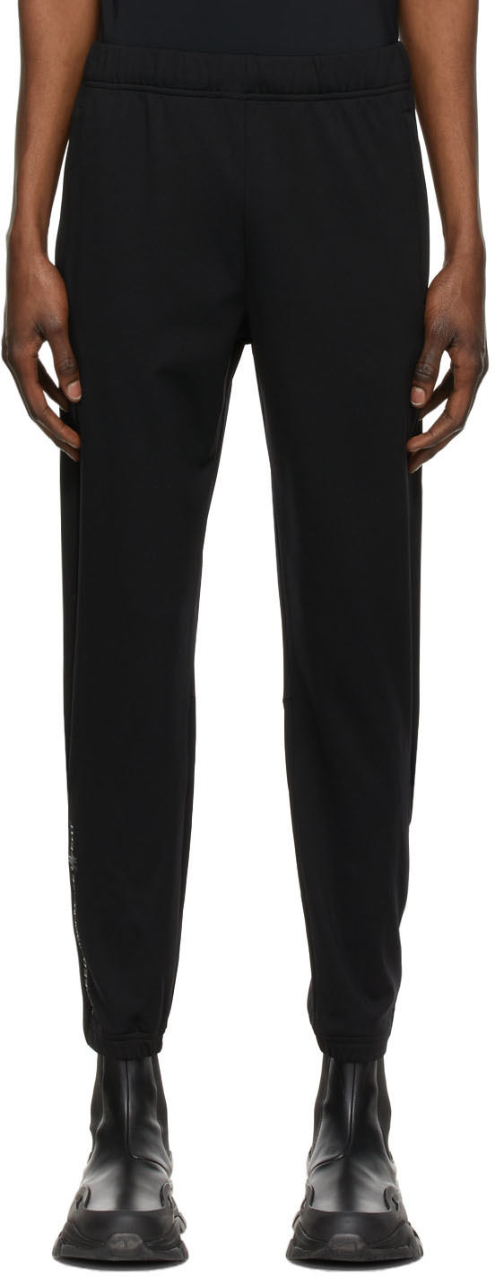 Moncler Grenoble: Black Day-Namic Lounge Pants | SSENSE