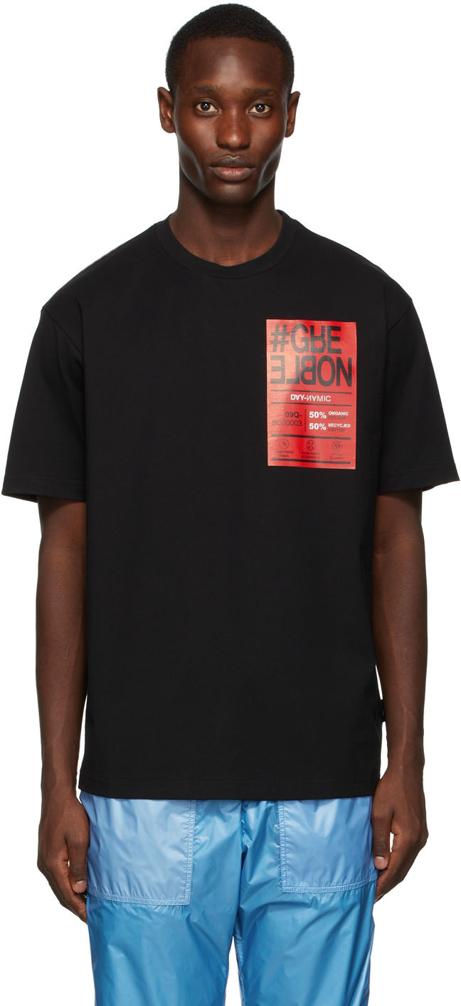 Moncler Grenoble Black Logo T-Shirt