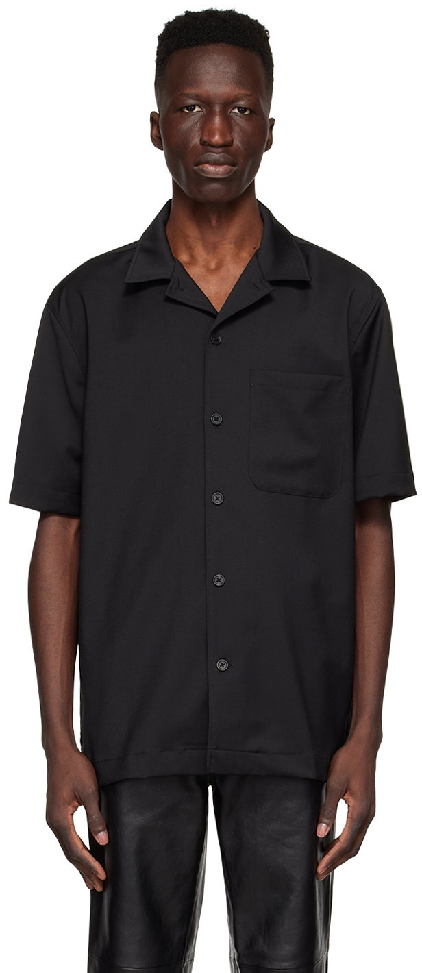 Han Kjobenhavn Black Polyester Shirt