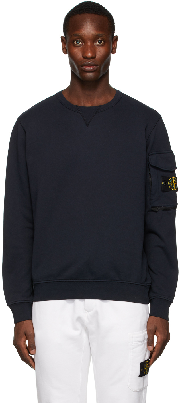 Navy Fleece Sweatshirt