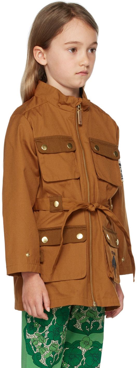 Mini Rodini Kids Brown Mt Kilimanjaro Jacket | ModeSens
