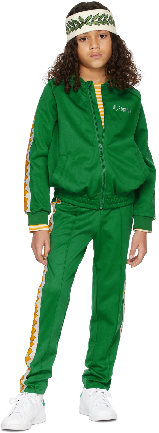 Mini Rodini Kids Green Wct Trousers