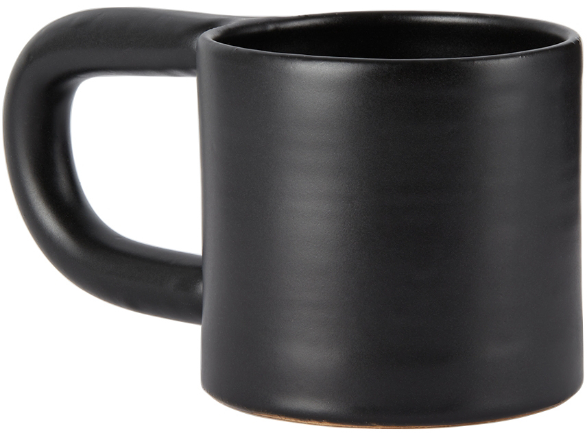 Workaday Handmade ブラック ショート マグカップ