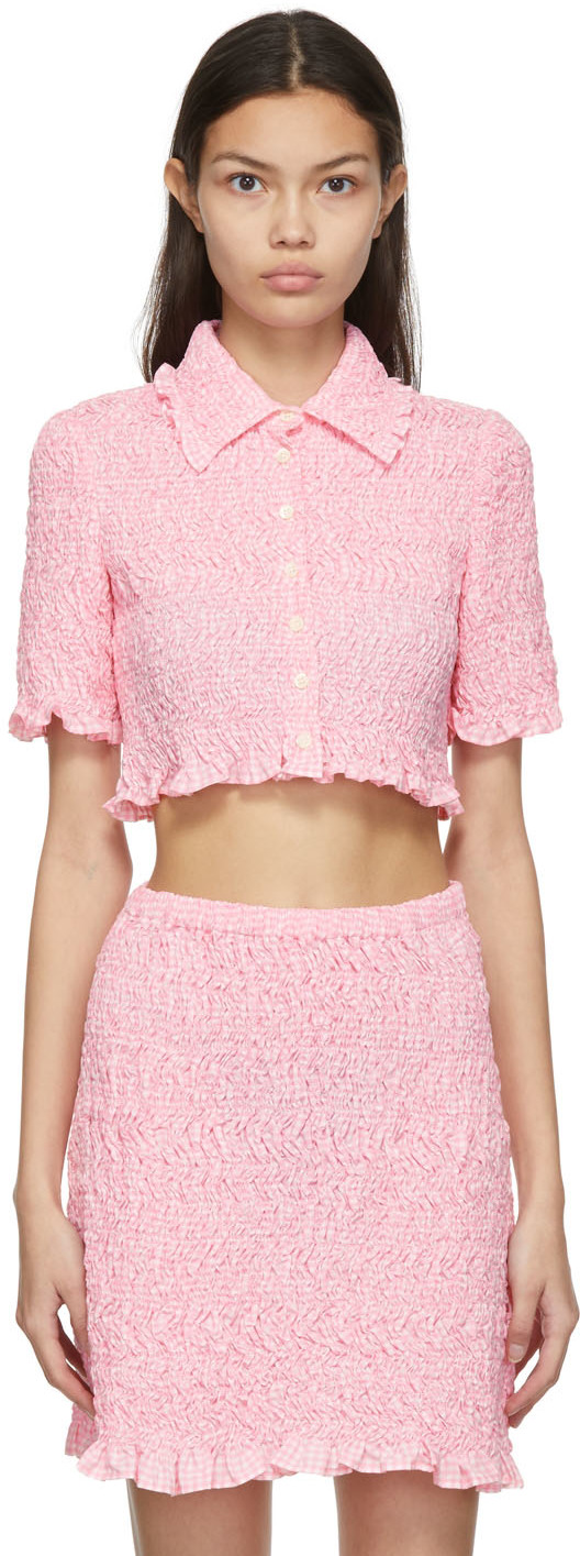 Pink Gingham Vichy Shirt