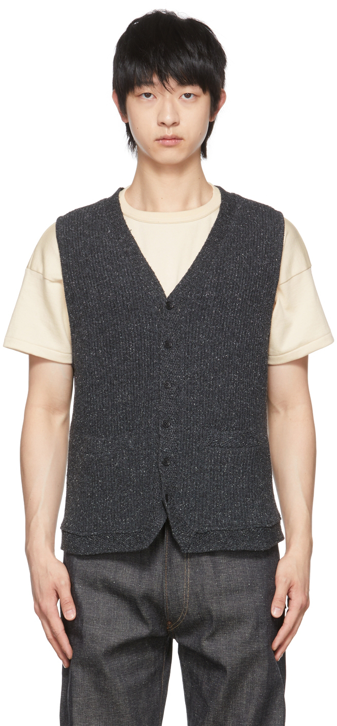 Taiga Takahashi Grey Silk Vest | Smart Closet