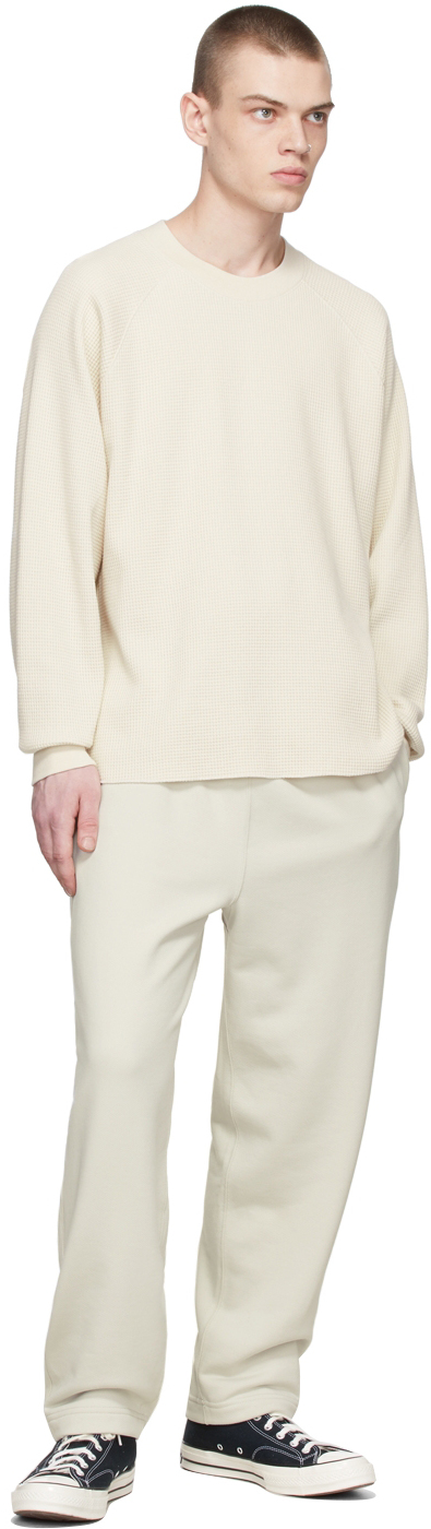 Lady White Co. オフホワイト コットン ラウンジパンツ